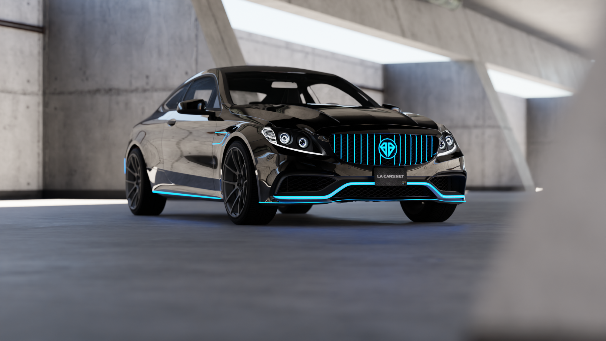 Benefactor Veloce Animated Lights