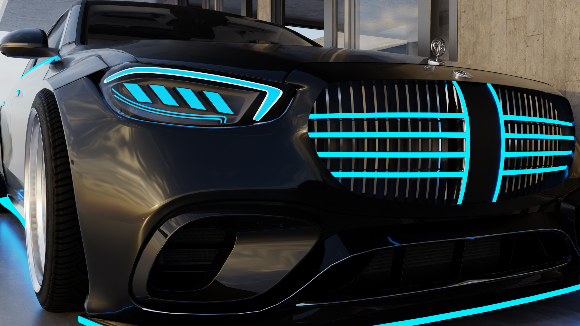 Benefactor Staatsman Animated Lights view 4