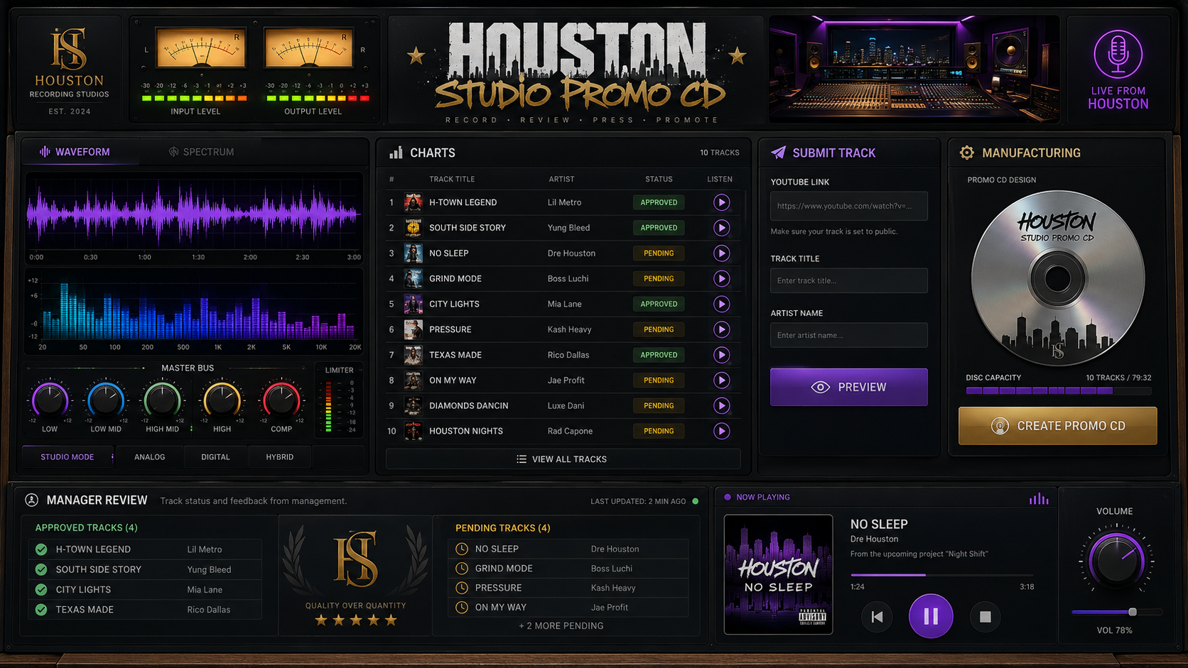 Studio Promo CD (Exclusive Script)