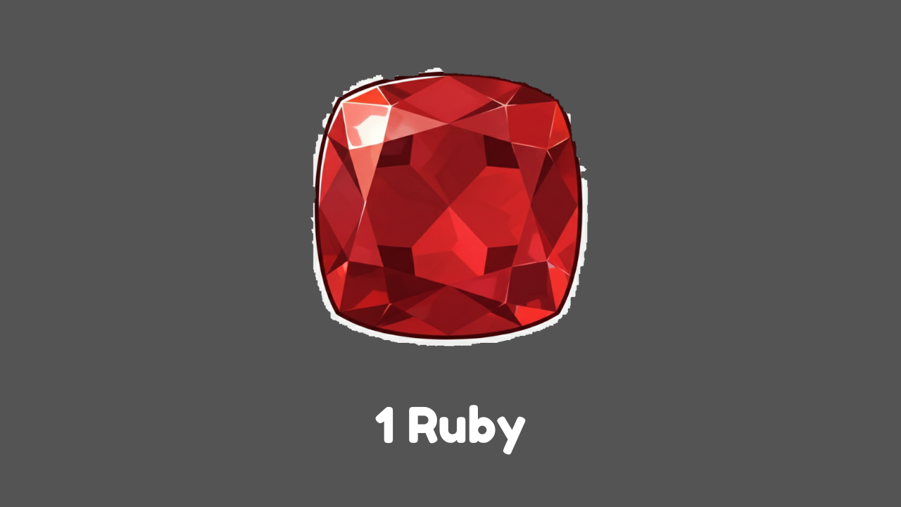 1 Ruby