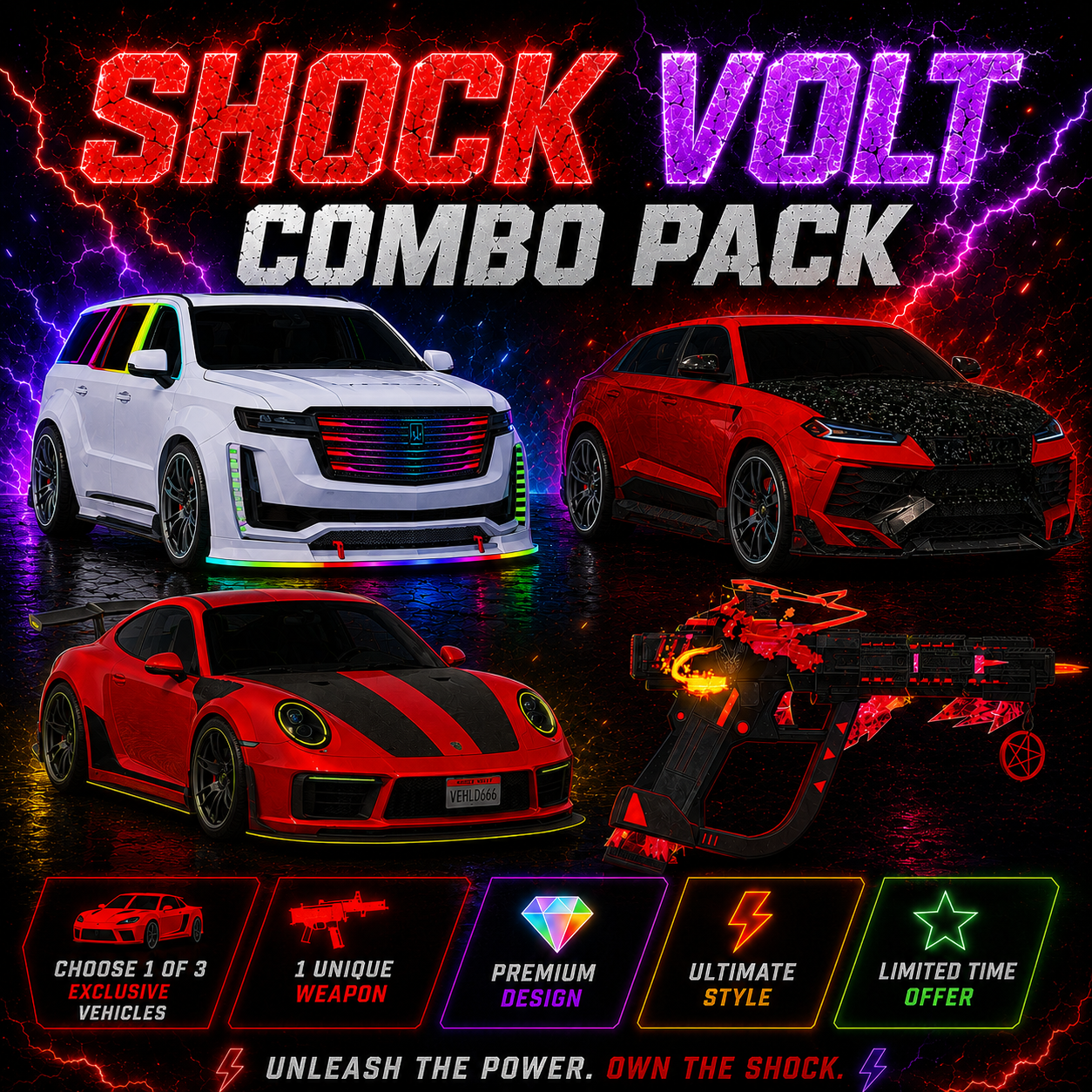 Shock Volt - Combo Pack