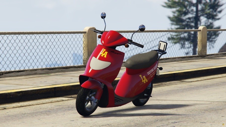Ansicht 1 - GEIGRO Driving School für FiveM: Pegassi Faggio
