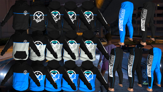 Stance Nation Hoodies  v2 [M+F]