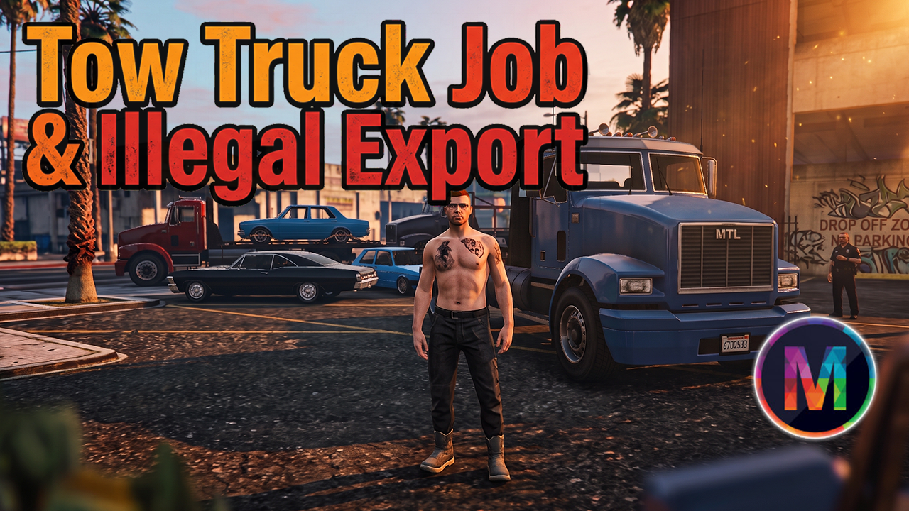 Tow Truck Job & Illegal Export (Escrow)