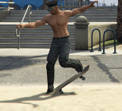 fire_skate [特技滑板]