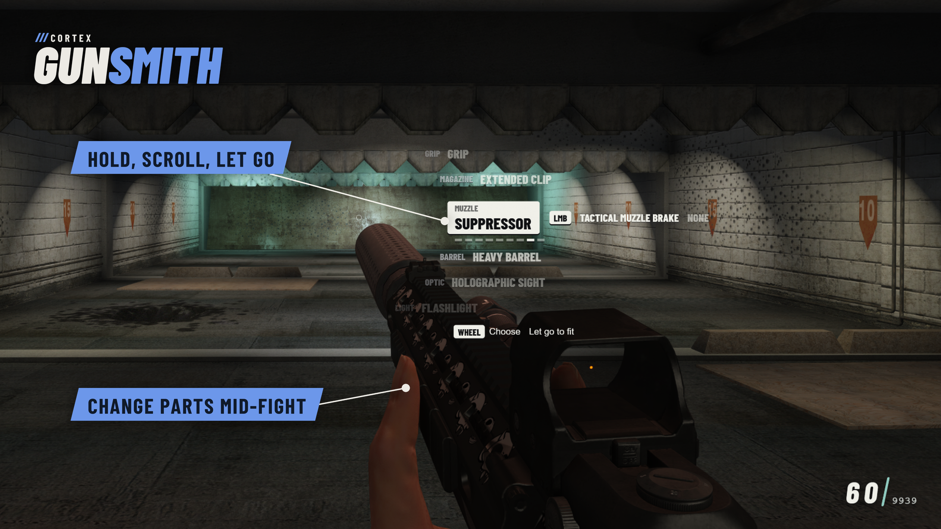 Cortex Gunsmith | Free 3D Weapon Attachments