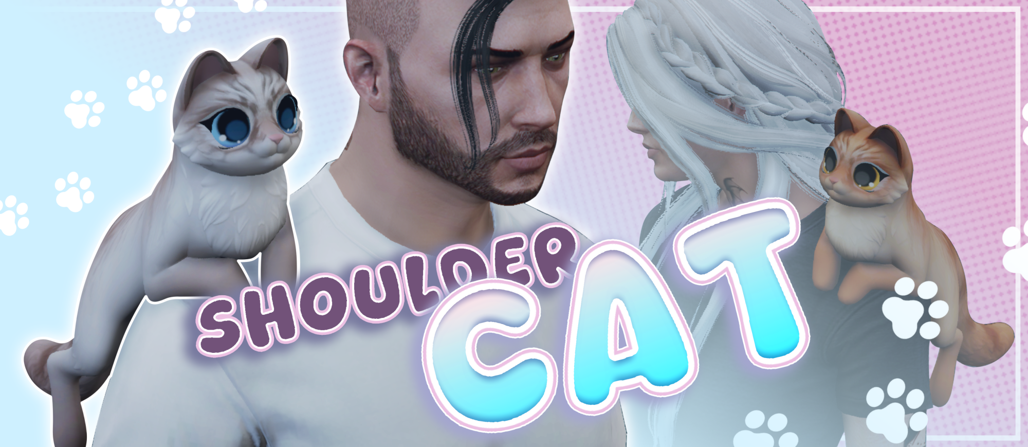 Cat shoulder clothing (open source)
