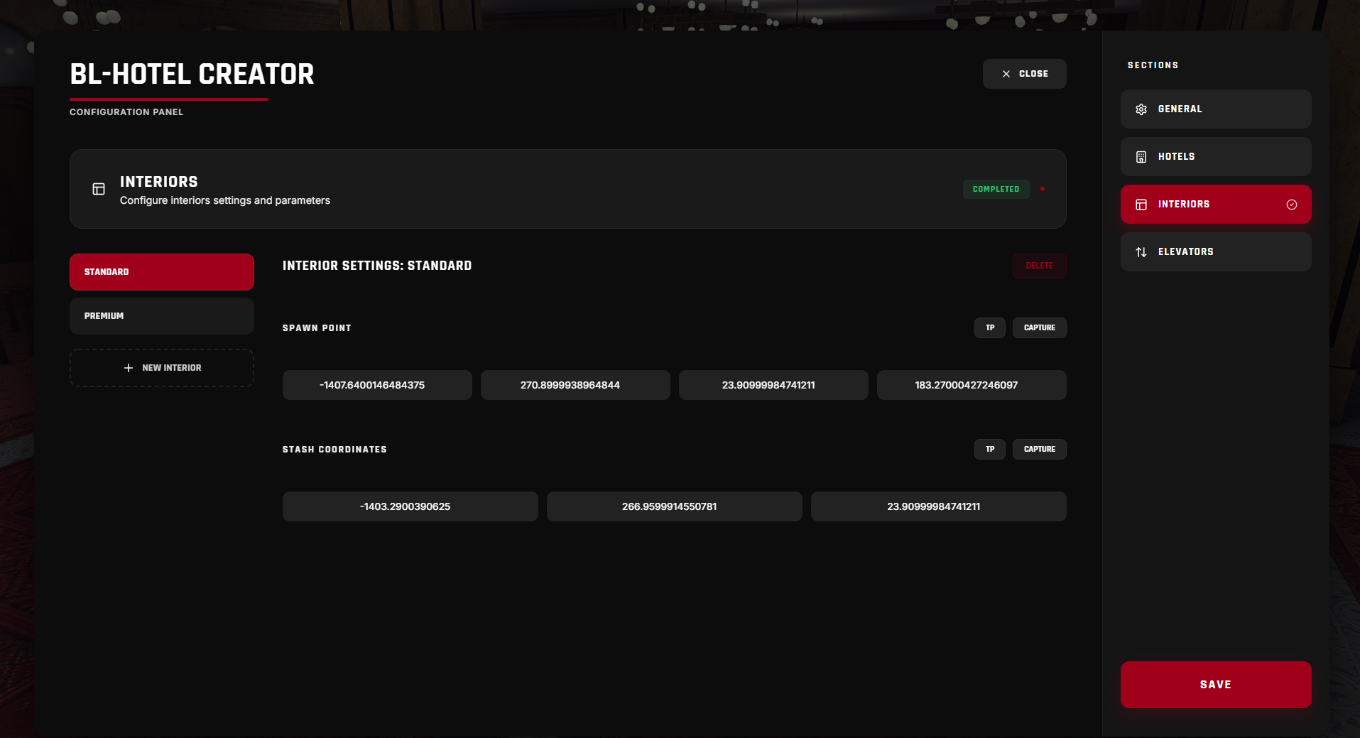 [BVS HOTEL CREATOR]qbcore esx