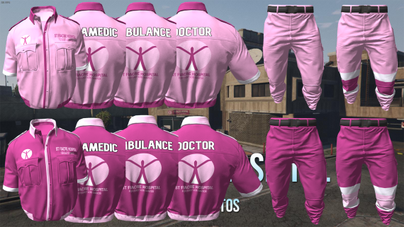 St Fiacre Paramedic Uniform [Male and Female]