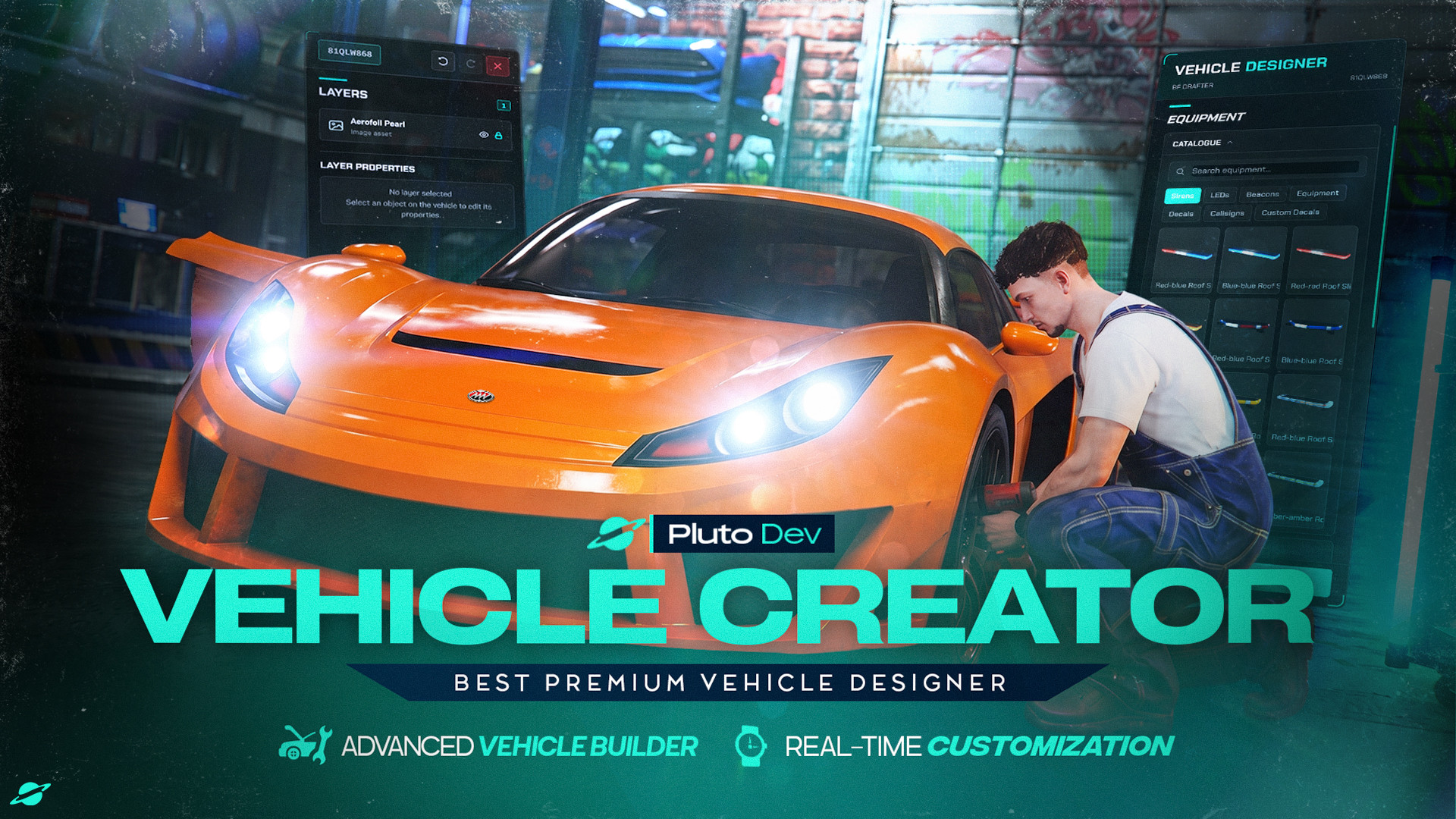 Vehicle Designer - Design any vanilla & Custom vehicle