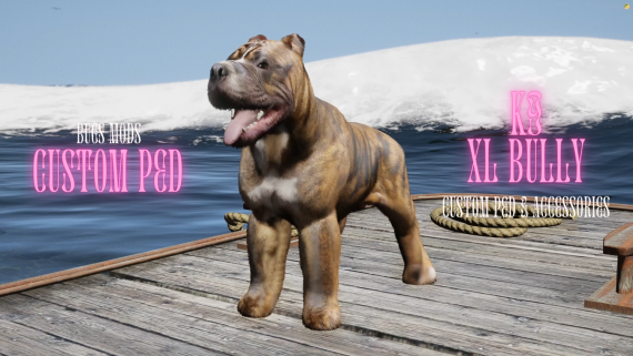 (OPEN) XL Bully Ped