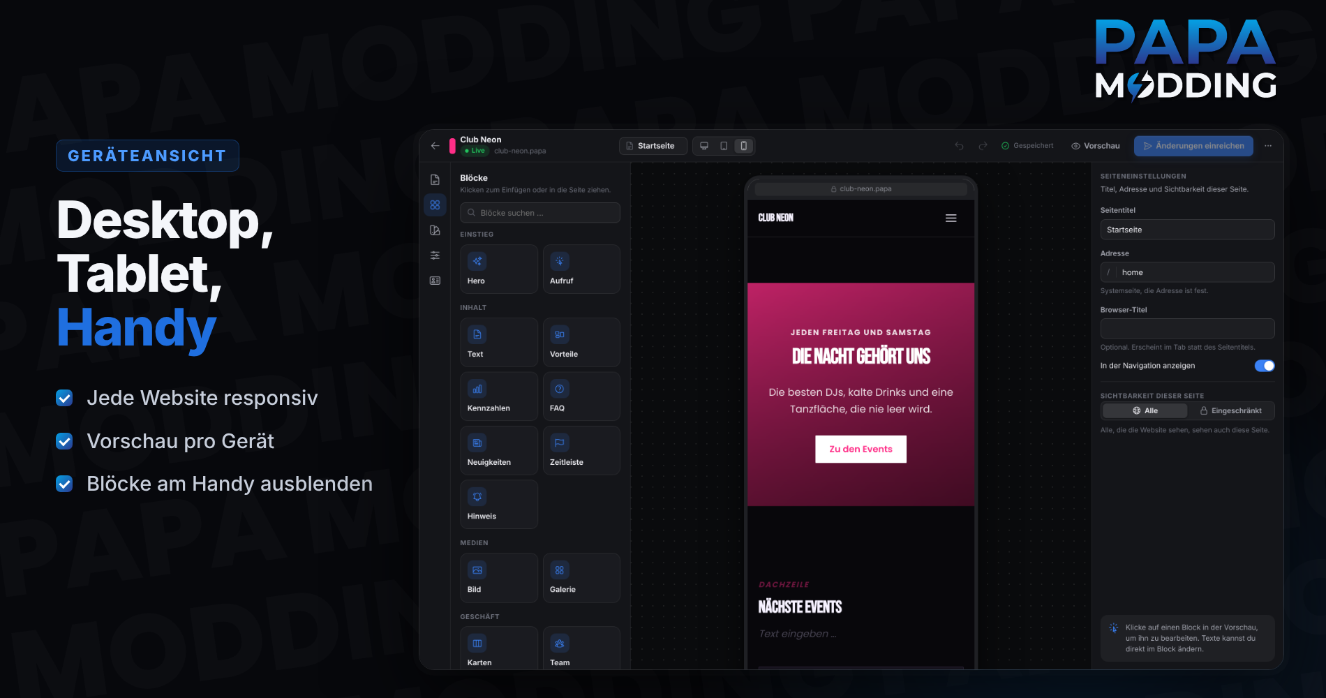 Ultimativer Website-Baukasten Screenshot 7