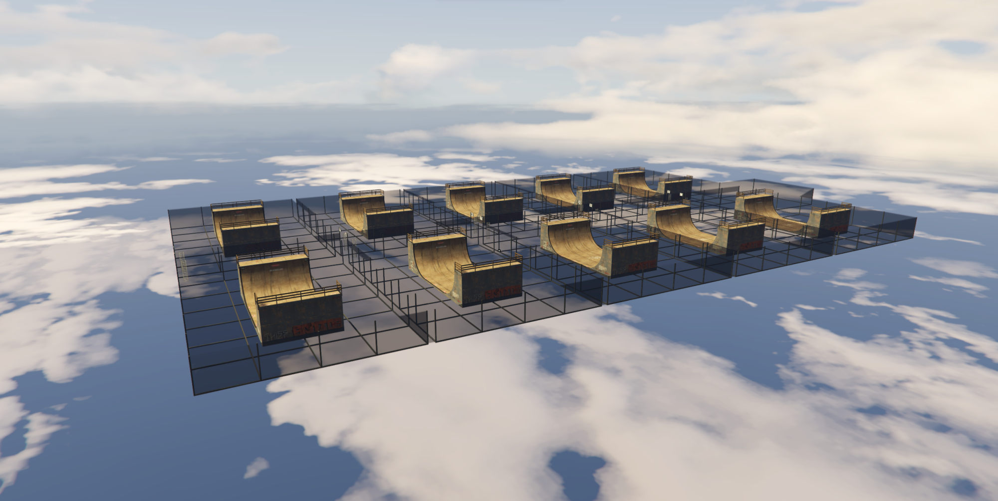 Glass Skyramps