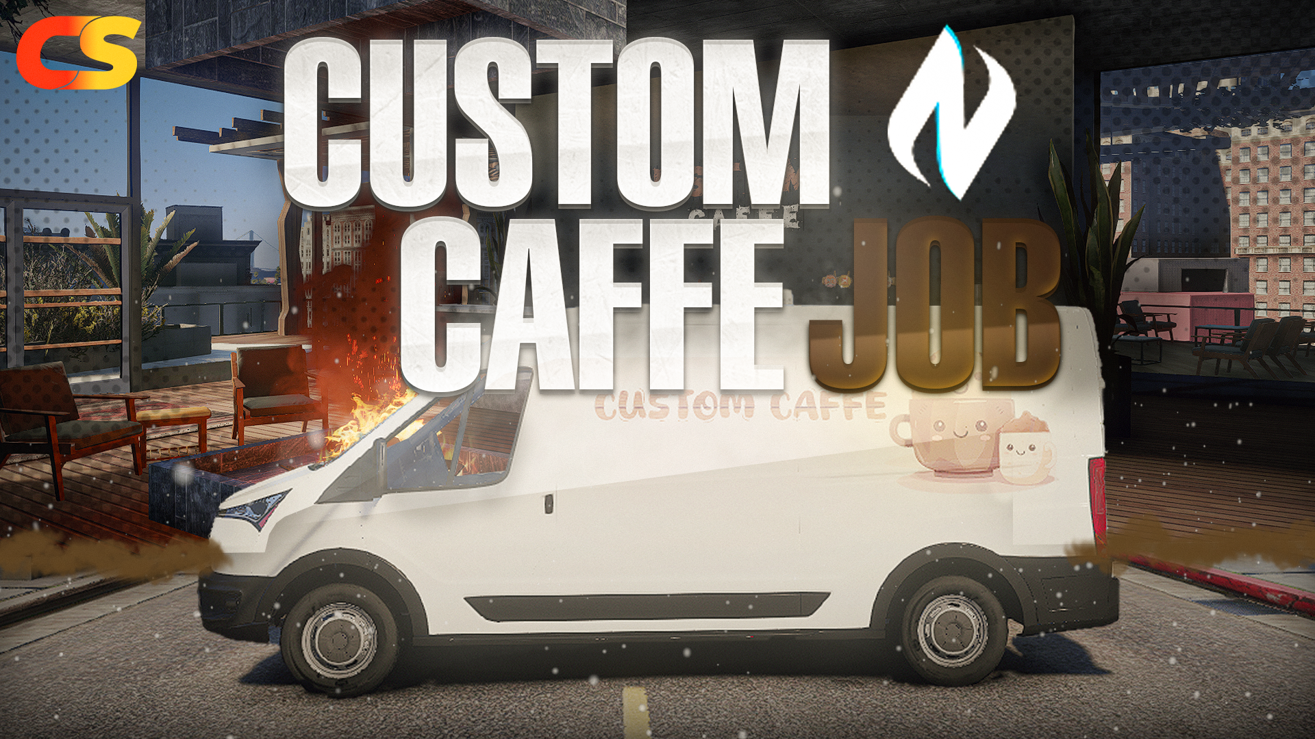 [CUSTOM CAFFE JOB] QBCORE QBOX ESX { SCRIPT}
