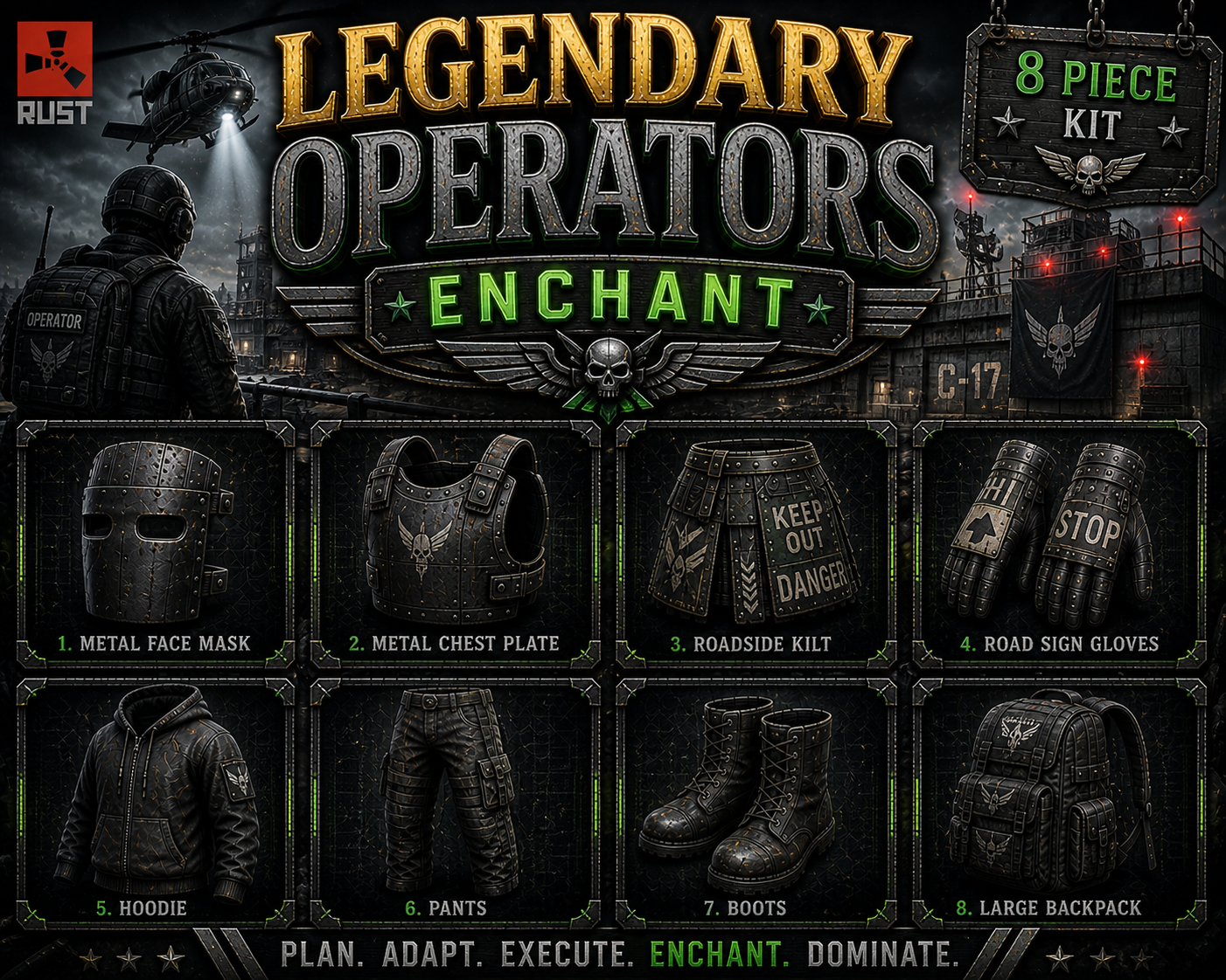 OPERATORS  - Legendary Enchanted Set