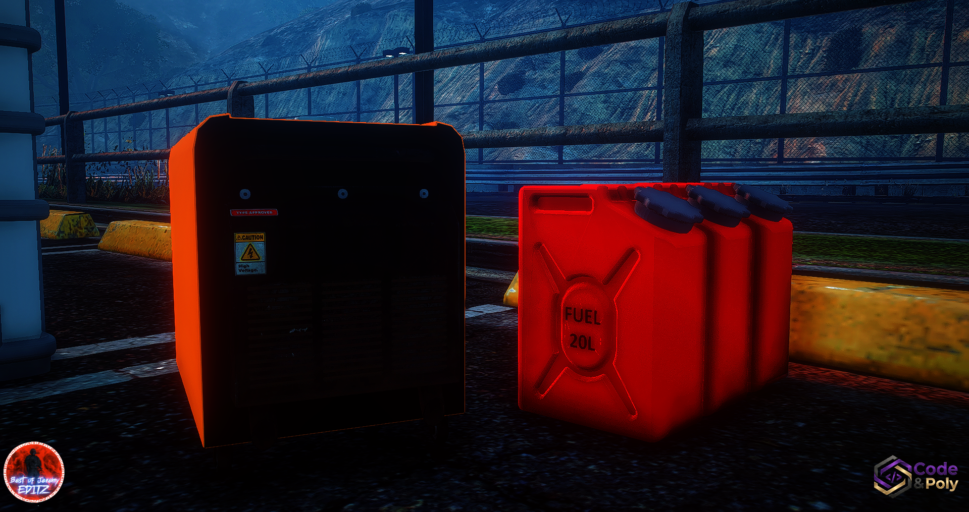 Code & Poly Dekonplatz DLC