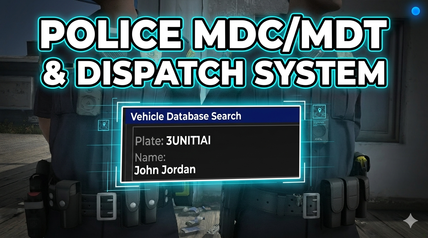 Police MDC/MDT & Dispatch system