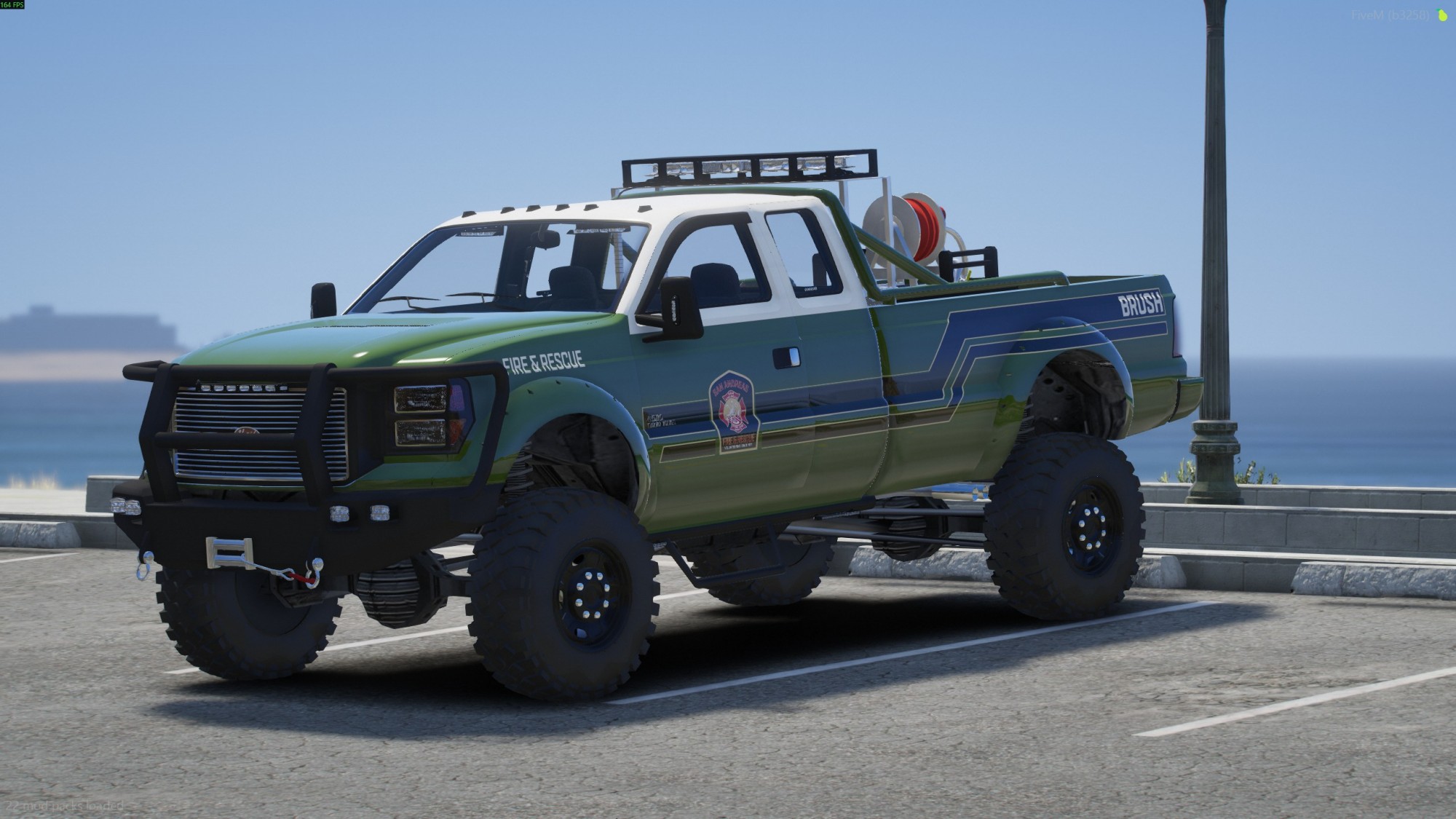 Vapid Sandking Skid Truck