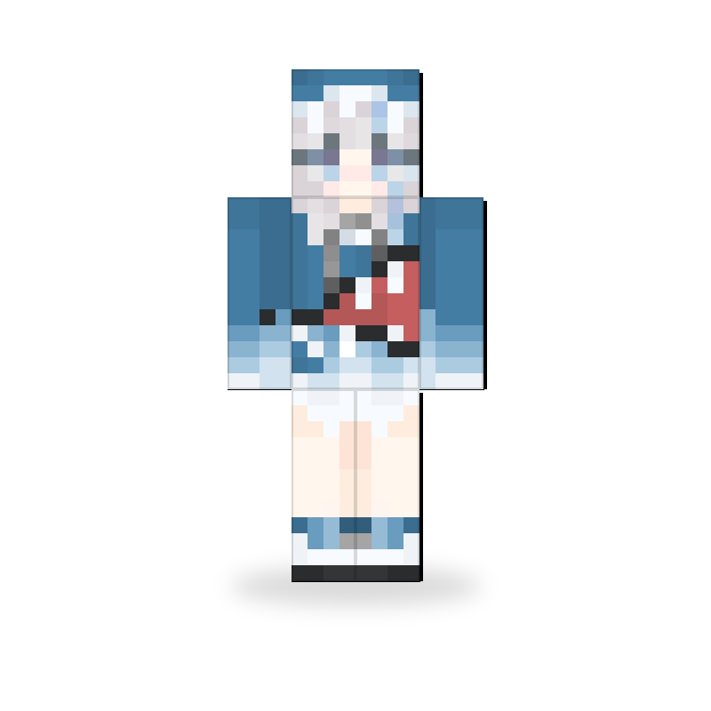 Shark Girl Skin