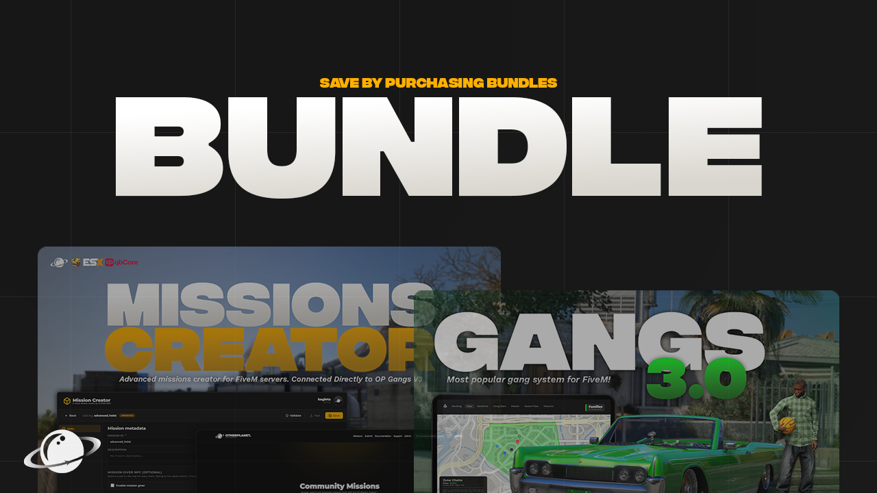 [B] Gangs + Missions Creator