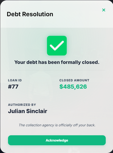 [ESCROWED] Magister Loans - #1 Financial Loans,  Credit System, and Debt Collection Business.