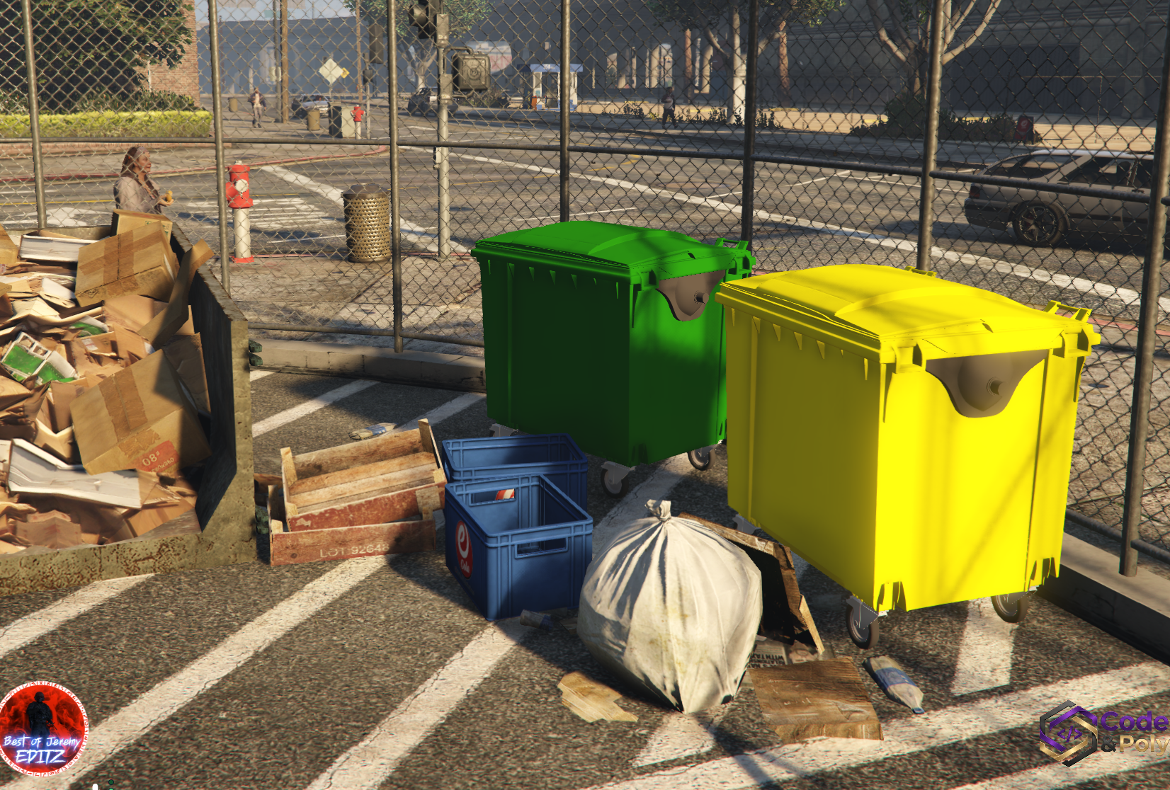 Code & Poly Replace Props
