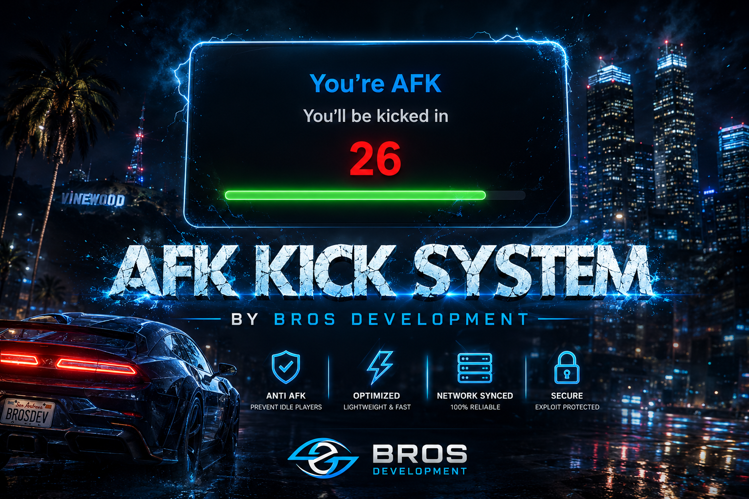 BrosDev AFK Kick System [ Escrowed ]