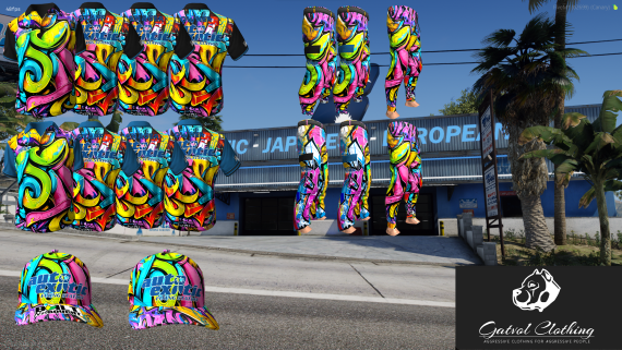 Auto Exotic Graffiti 3 (Male and Female)