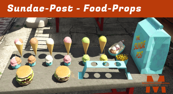 Sundae-Post - Food-Props