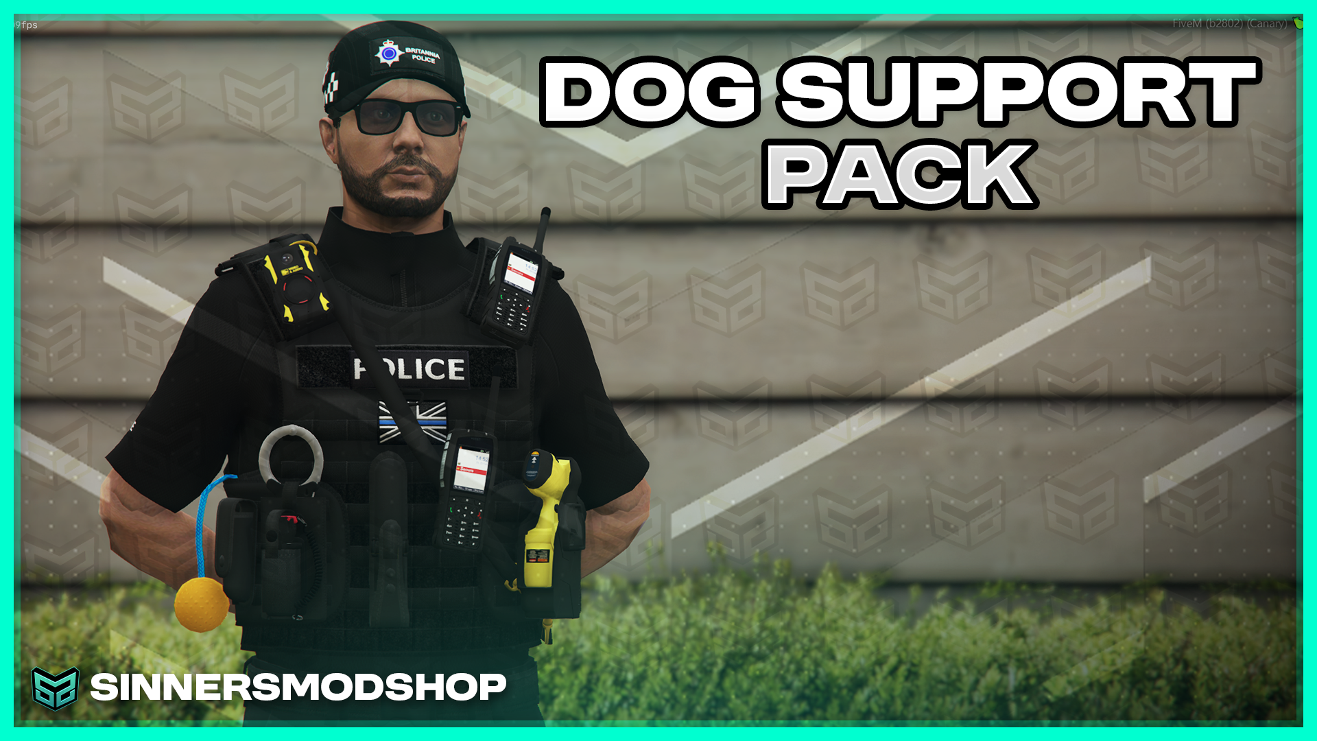 GENERIC DOG SUPPORT POLICE PACK