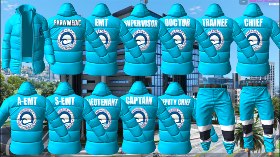 Ocean Jackets [Male and Female}
