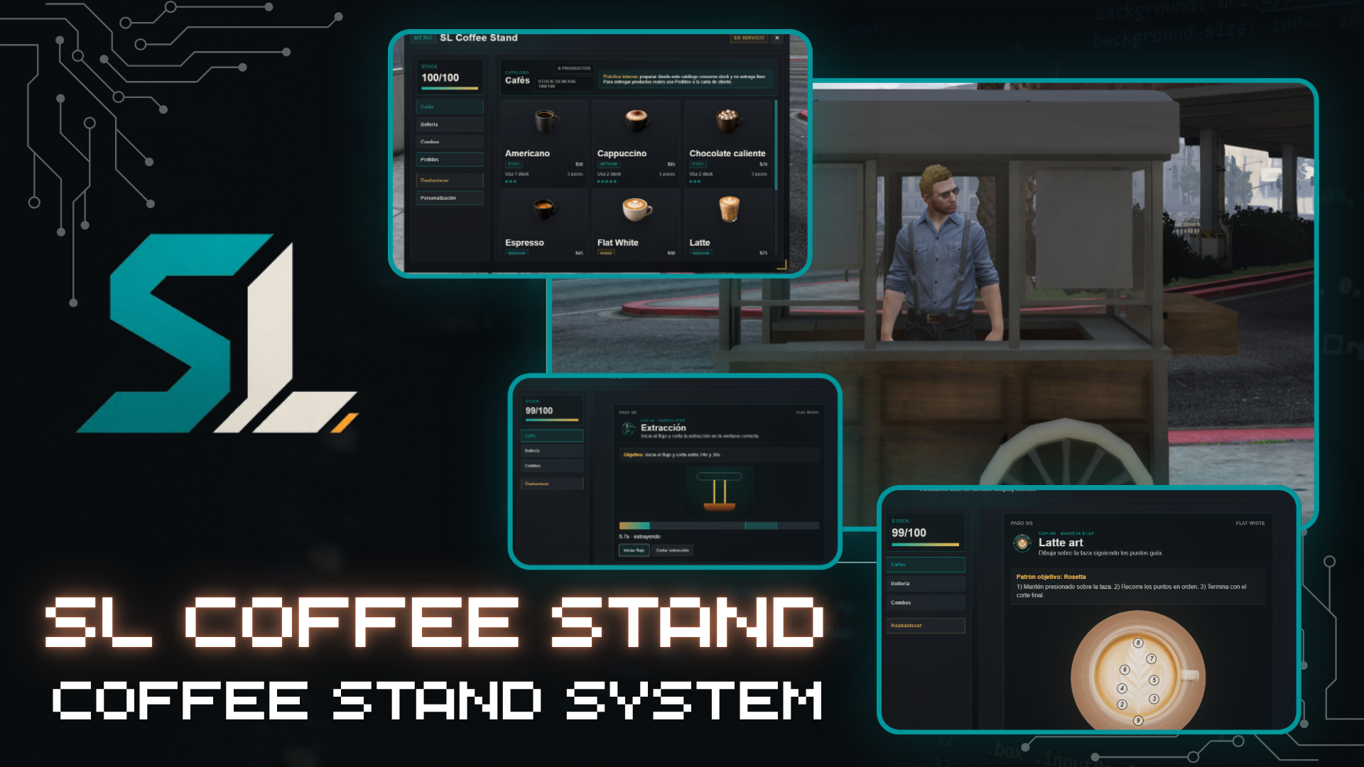 COF-06 | SL Coffee Stand