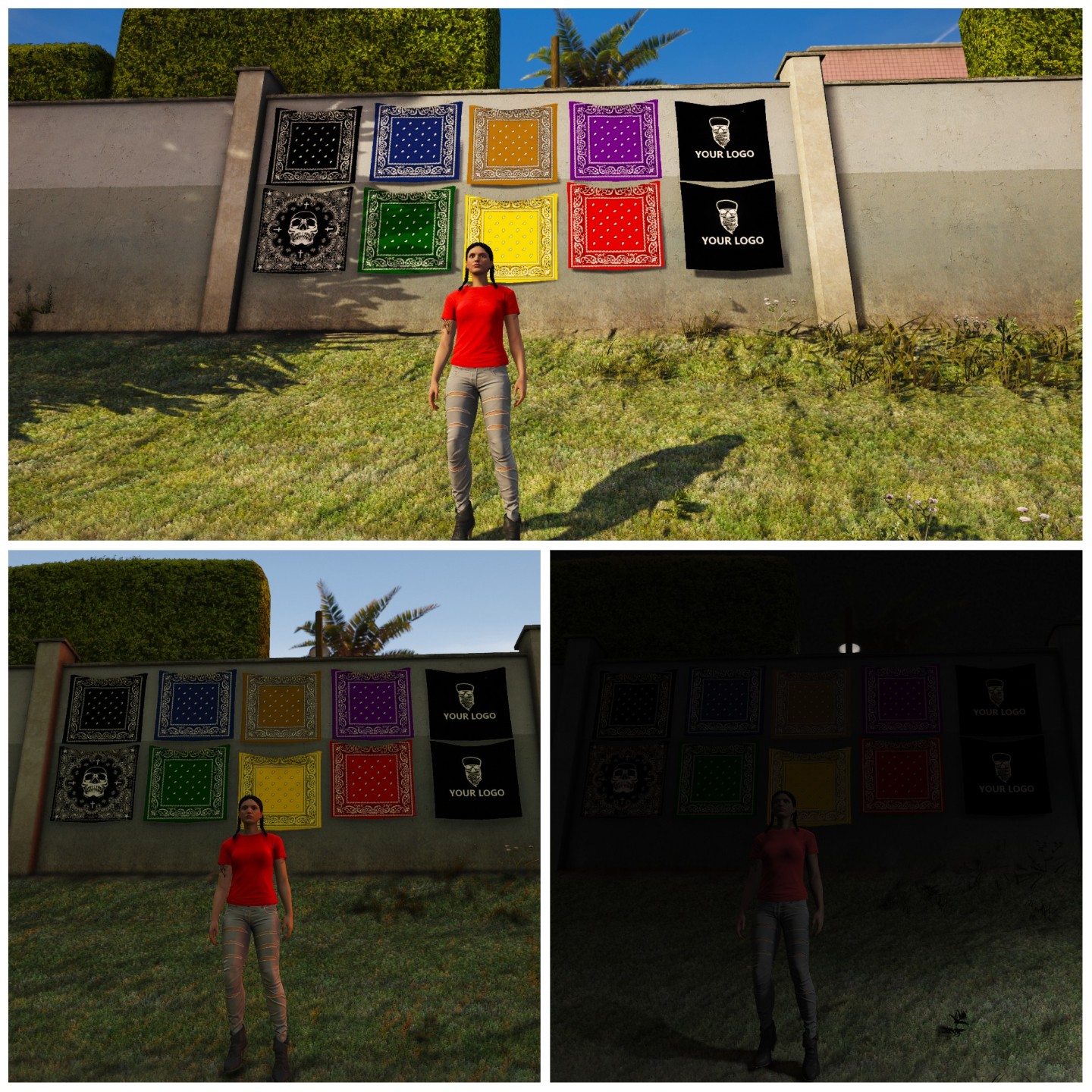 Bandana flags
