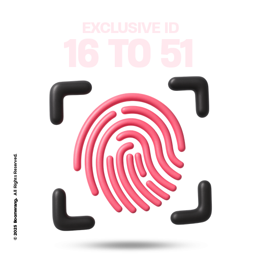 Exclusive ID from 16 to 51