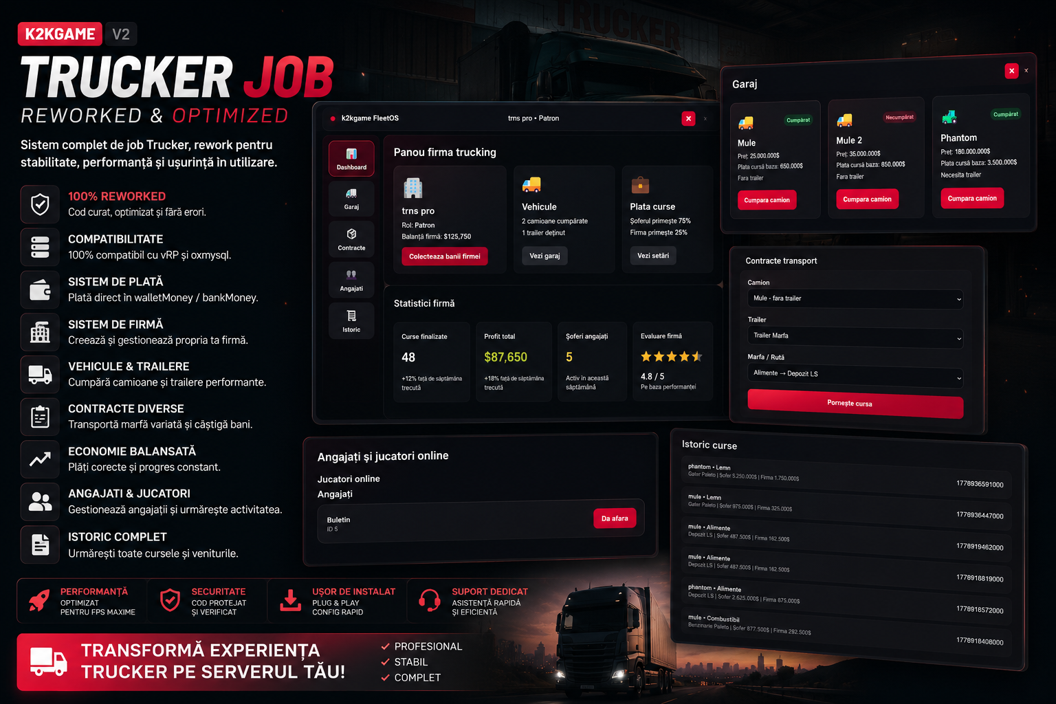Trucker Job V2