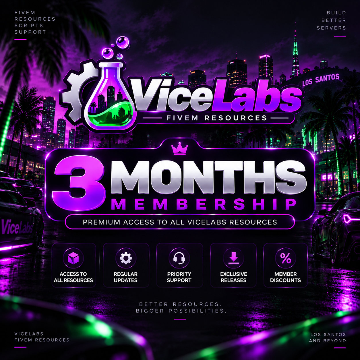 ViceLabs - Premium Access 3 Months in-game preview