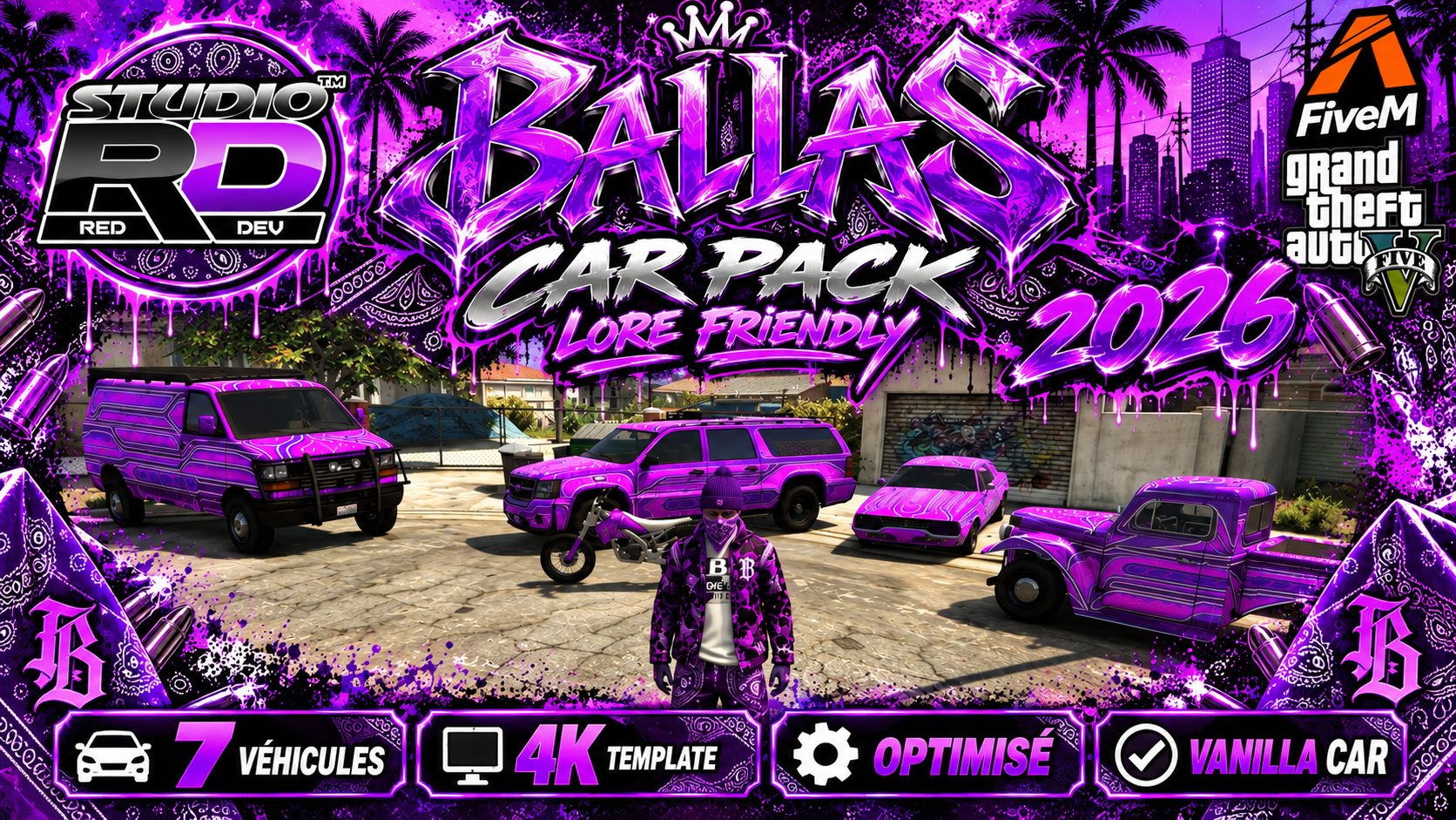 Ballas car pack  lore friendly 2026