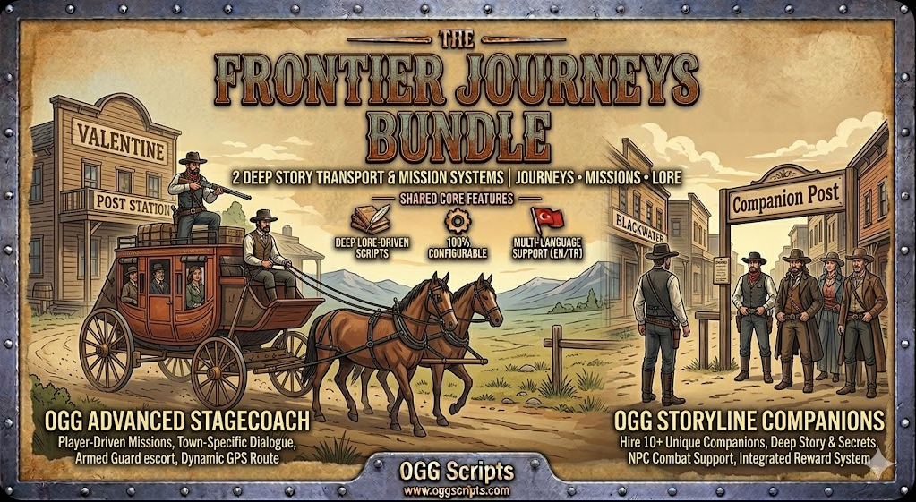 OGG Frontier Journeys Bundle | Two Deep Story & Immersion Scripts