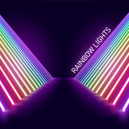 1x Rainbow Lights