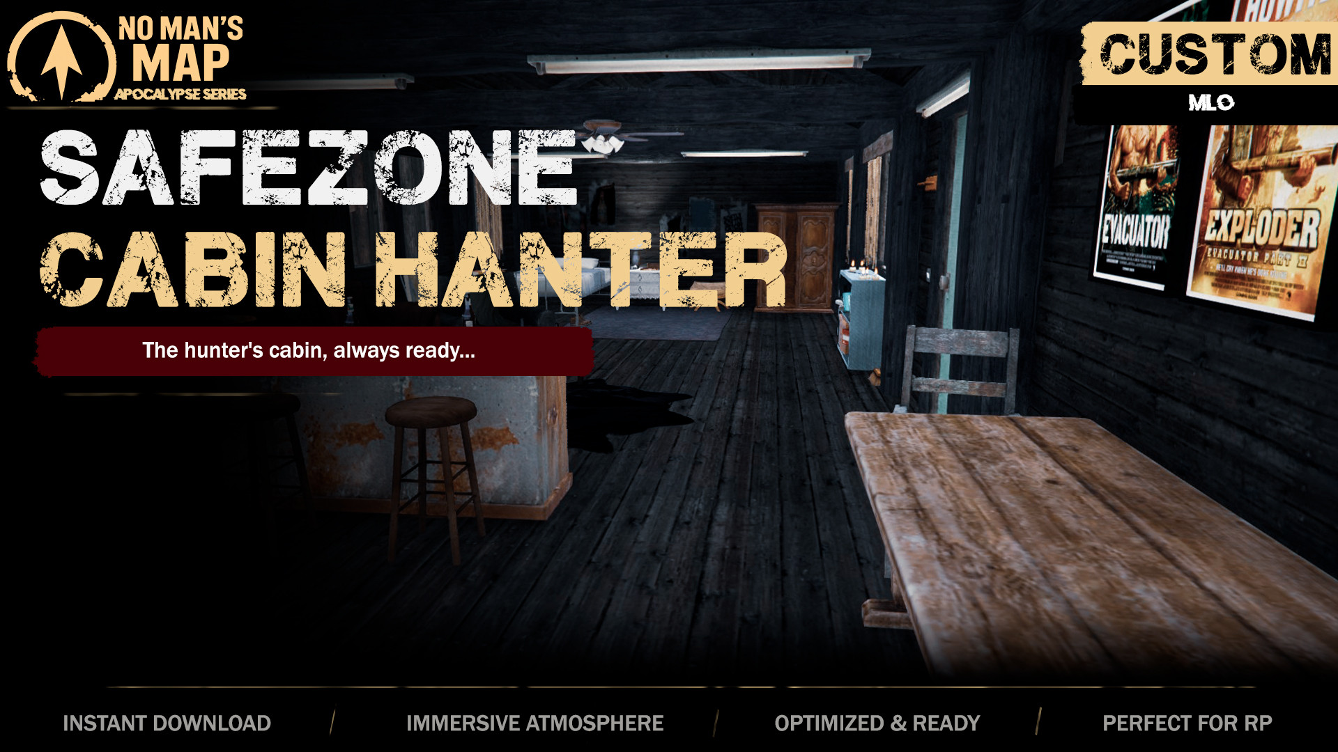 SafeZone Cabin  /  Apocalypse