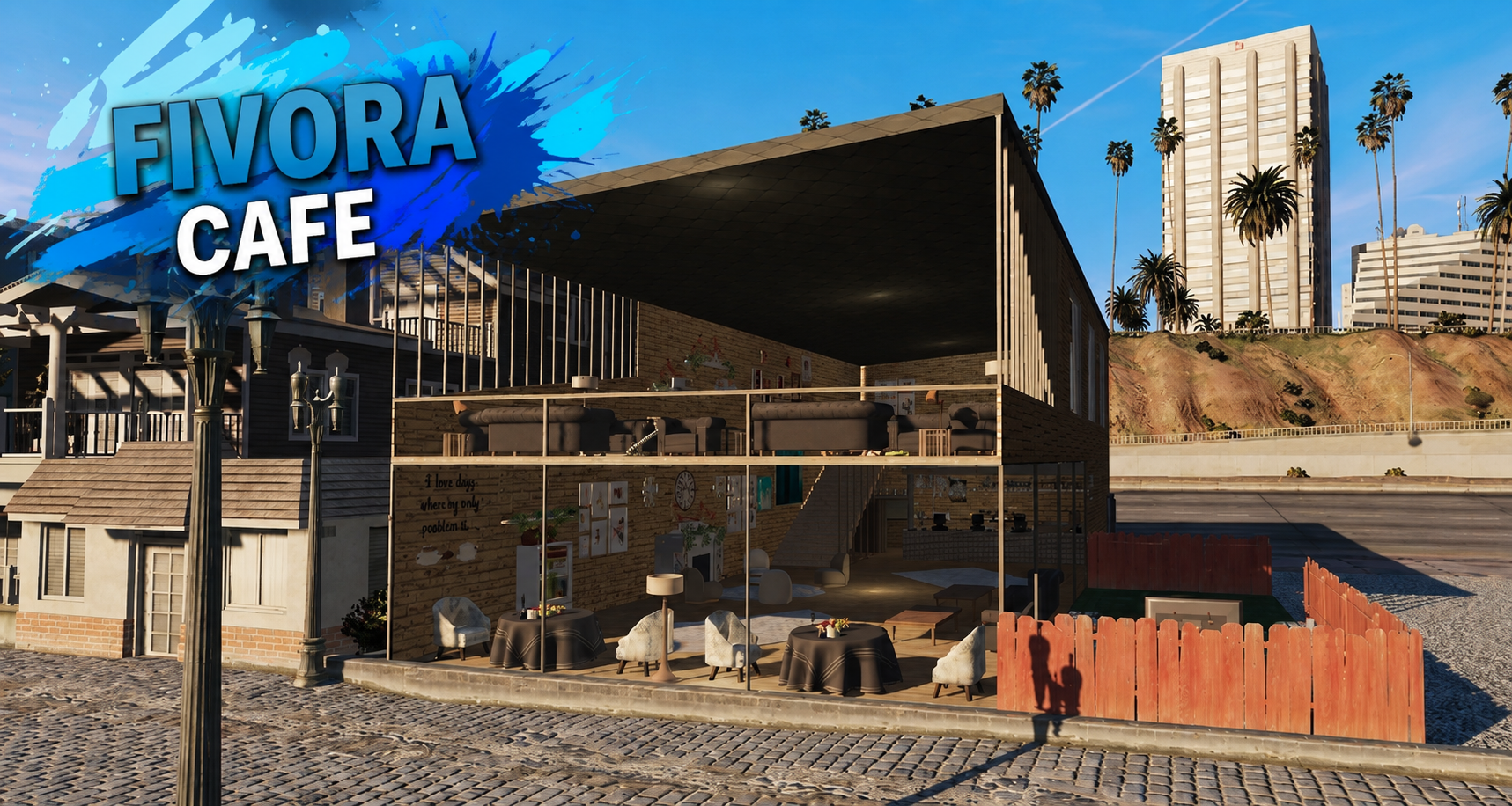 0Lag Fivora Cafe Map