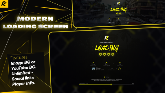 RISK SCRIPTS | Modern Loading Screen