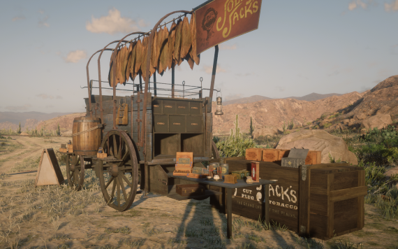 Tobacco wagon