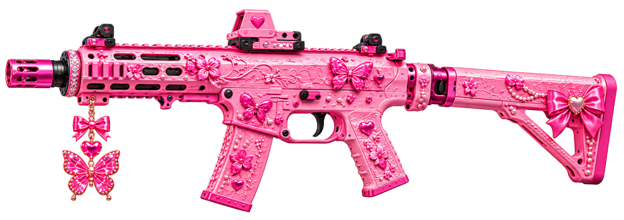 Sleezy Development • Pink Floral | Pretty Dangerous SMG