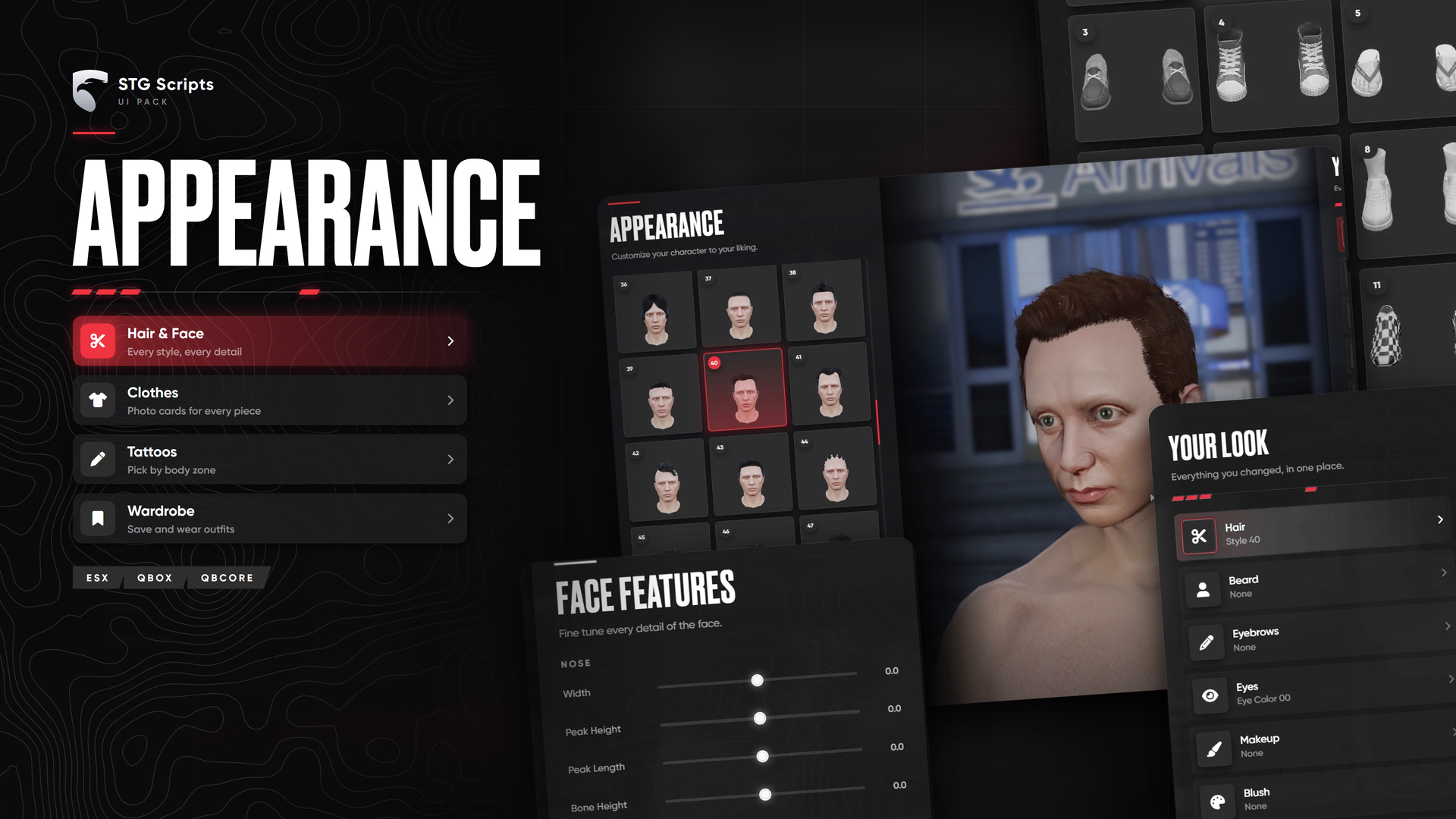 FiveM UI Pack: Appearance Script