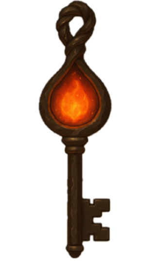 20x Amber Keys