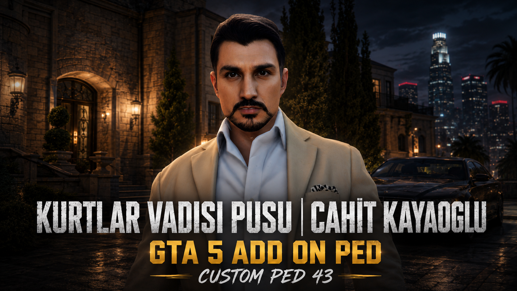 Kurtlar Vadisi Pusu - Cahit Kayaoğlu | FiveM Custom Ped 43