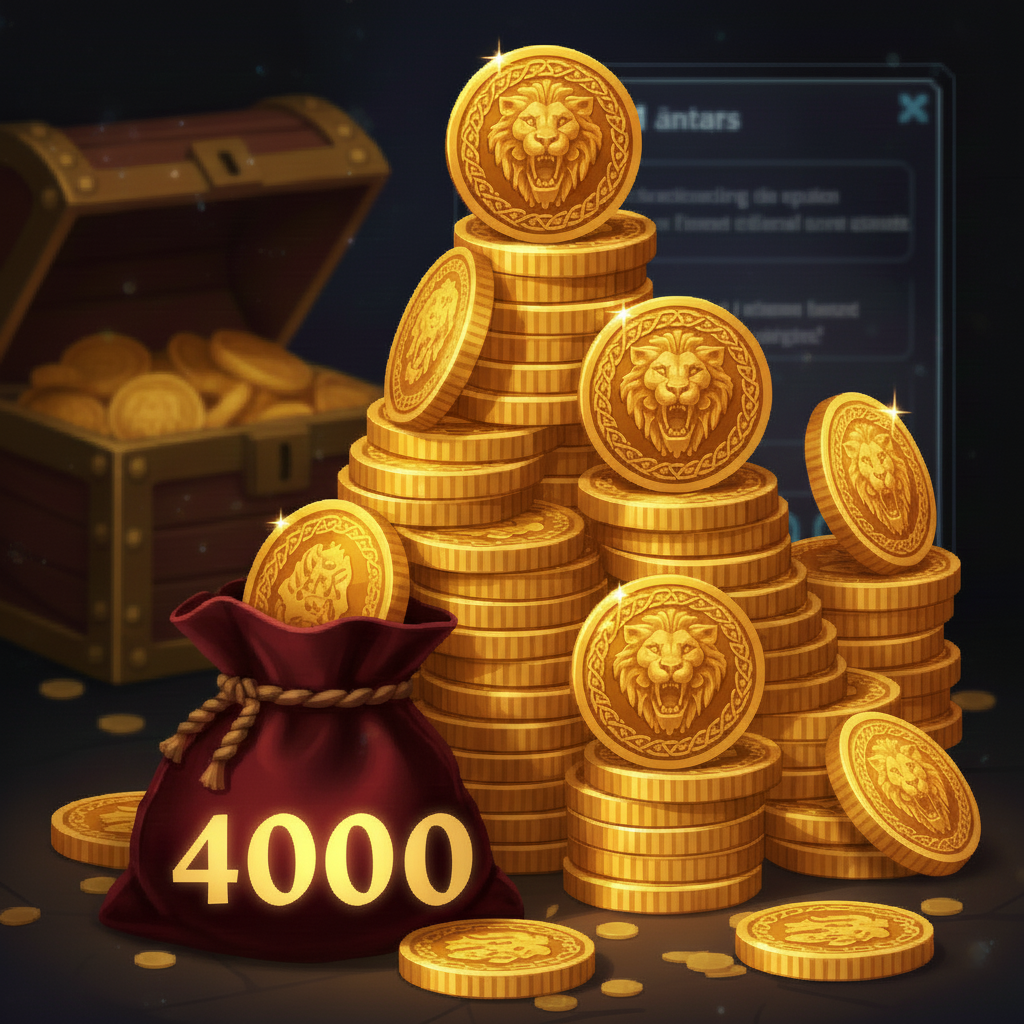 4,000 Coins