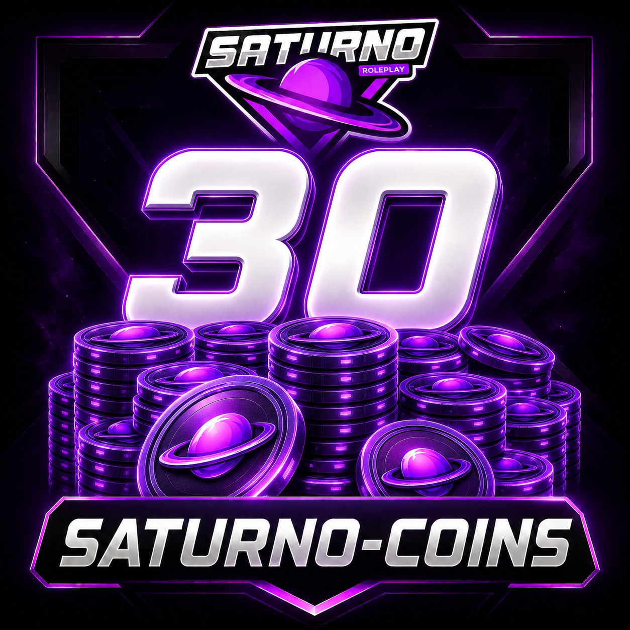 Pack: 30 Saturno Coins