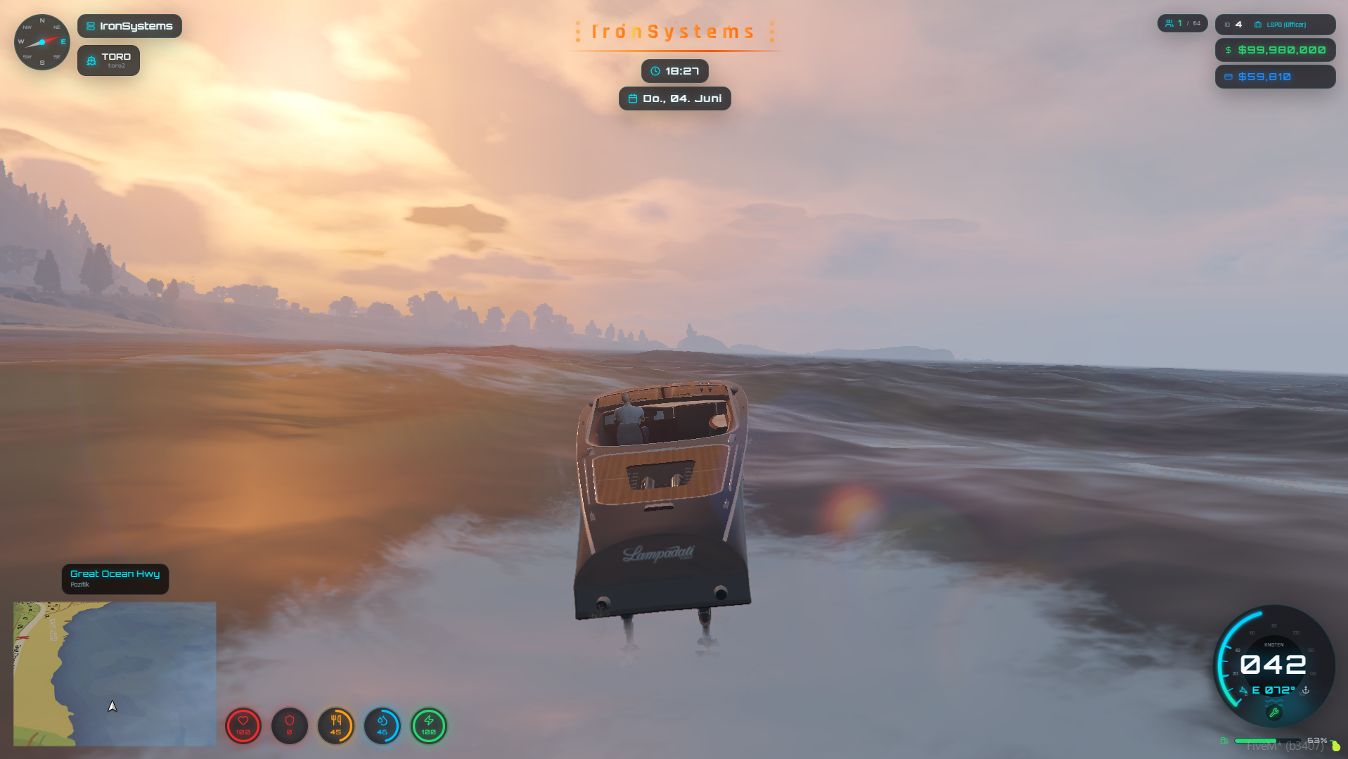 IronSystems Hud